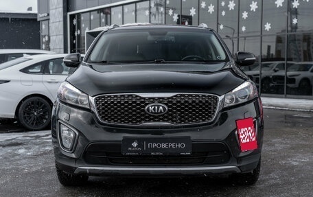 KIA Sorento III Prime рестайлинг, 2016 год, 2 570 000 рублей, 3 фотография