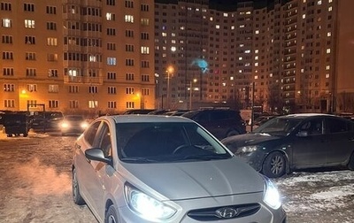 Hyundai Solaris II рестайлинг, 2011 год, 870 000 рублей, 1 фотография