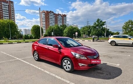 Hyundai Solaris II рестайлинг, 2015 год, 800 000 рублей, 19 фотография