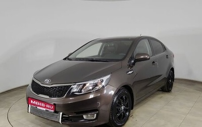 KIA Rio III рестайлинг, 2016 год, 1 090 000 рублей, 1 фотография