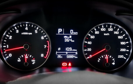 KIA Rio IV, 2017 год, 1 310 000 рублей, 13 фотография