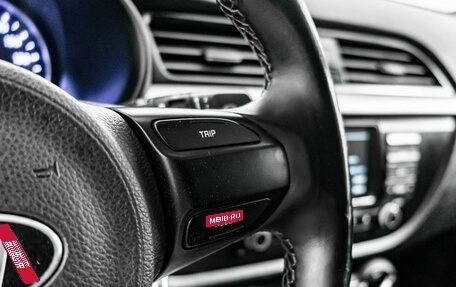 KIA Rio IV, 2017 год, 1 250 000 рублей, 18 фотография