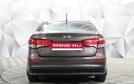 KIA Rio III рестайлинг, 2016 год, 949 000 рублей, 4 фотография