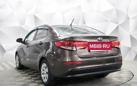 KIA Rio III рестайлинг, 2016 год, 949 000 рублей, 3 фотография