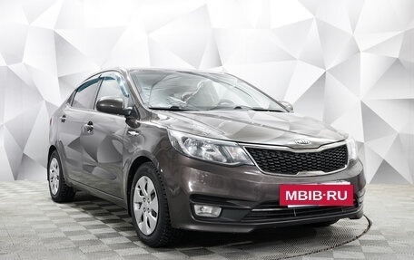 KIA Rio III рестайлинг, 2016 год, 949 000 рублей, 7 фотография