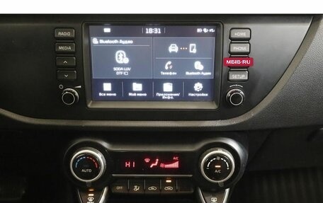 KIA Rio IV, 2018 год, 1 449 000 рублей, 10 фотография