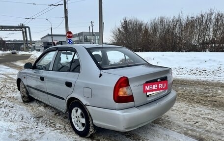 Hyundai Accent II, 2003 год, 165 000 рублей, 6 фотография