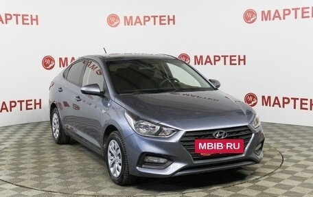 Hyundai Solaris II рестайлинг, 2017 год, 1 115 000 рублей, 3 фотография
