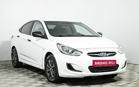 Hyundai Solaris II рестайлинг, 2011 год, 499 777 рублей, 3 фотография
