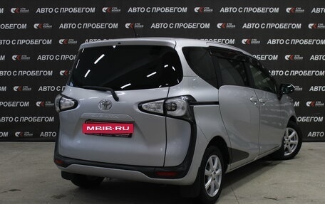 Toyota Sienta II, 2016 год, 1 088 000 рублей, 3 фотография