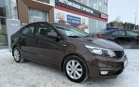 KIA Rio III рестайлинг, 2016 год, 1 031 128 рублей, 5 фотография