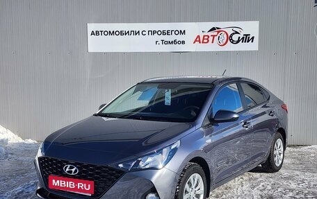 Hyundai Solaris II рестайлинг, 2021 год, 1 670 000 рублей, 4 фотография