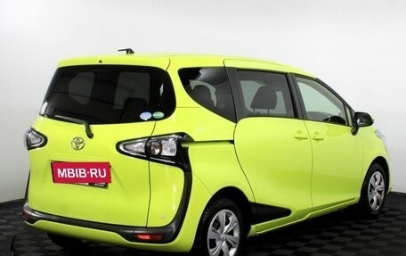 Toyota Sienta II, 2019 год, 1 750 000 рублей, 5 фотография