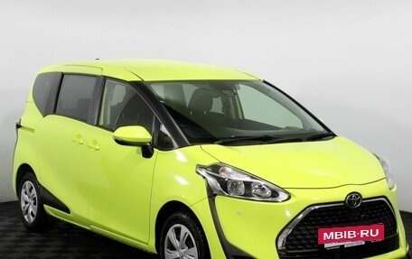 Toyota Sienta II, 2019 год, 1 750 000 рублей, 3 фотография