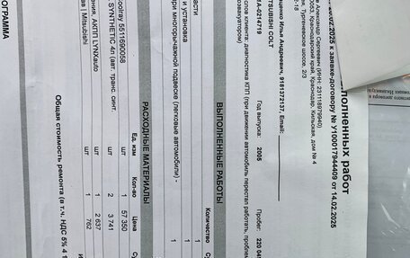 Mitsubishi Colt VI рестайлинг, 2005 год, 420 000 рублей, 17 фотография