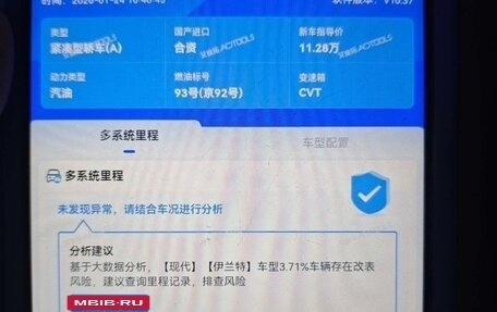 Hyundai Elantra, 2021 год, 1 715 000 рублей, 21 фотография