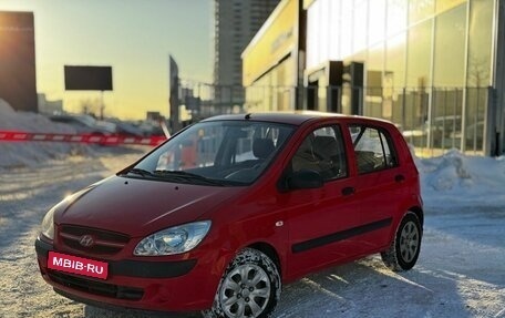 Hyundai Getz I рестайлинг, 2008 год, 509 000 рублей, 1 фотография