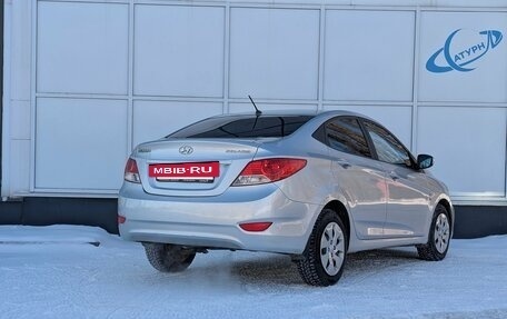 Hyundai Solaris II рестайлинг, 2011 год, 775 000 рублей, 6 фотография