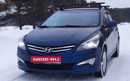 Hyundai Solaris II рестайлинг, 2016 год, 1 400 000 рублей, 29 фотография