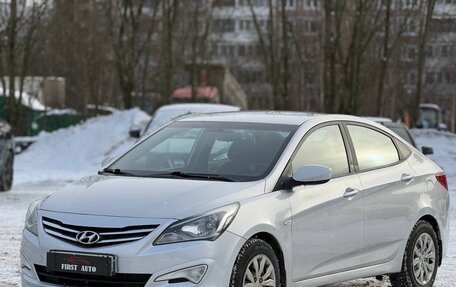 Hyundai Solaris II рестайлинг, 2014 год, 845 000 рублей, 1 фотография