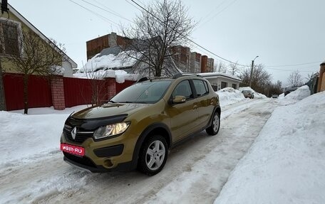 Renault Sandero II рестайлинг, 2016 год, 850 000 рублей, 1 фотография