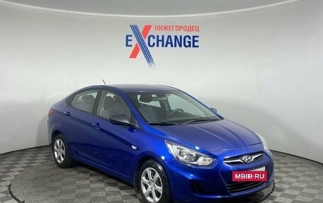 Hyundai Solaris II рестайлинг, 2011 год, 652 000 рублей, 3 фотография