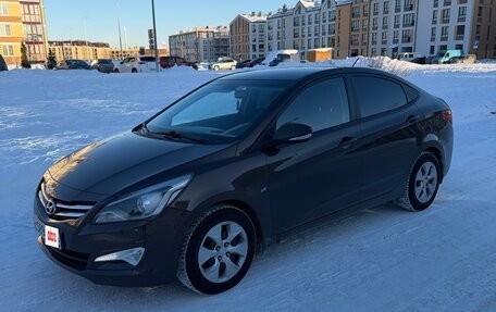 Hyundai Solaris II рестайлинг, 2014 год, 999 000 рублей, 3 фотография