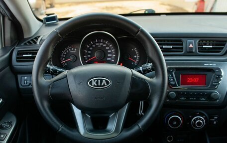 KIA Rio III рестайлинг, 2012 год, 805 000 рублей, 21 фотография