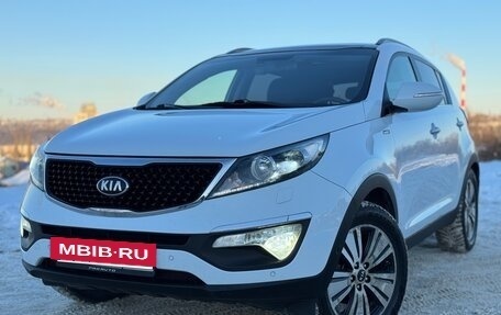 KIA Sportage III, 2014 год, 1 600 000 рублей, 2 фотография