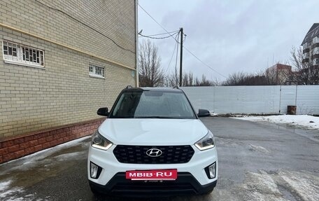 Hyundai Creta I рестайлинг, 2021 год, 2 180 000 рублей, 3 фотография