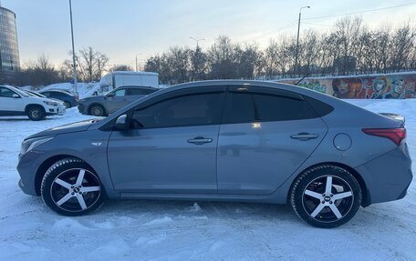 Hyundai Solaris II рестайлинг, 2017 год, 1 150 000 рублей, 3 фотография