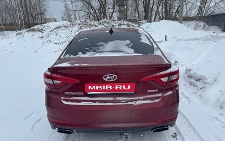 Hyundai Sonata VII, 2016 год, 1 380 000 рублей, 2 фотография