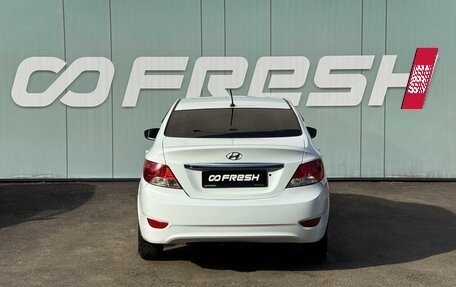 Hyundai Solaris II рестайлинг, 2011 год, 649 000 рублей, 3 фотография