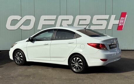 Hyundai Solaris II рестайлинг, 2011 год, 649 000 рублей, 2 фотография