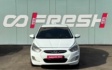 Hyundai Solaris II рестайлинг, 2011 год, 649 000 рублей, 16 фотография