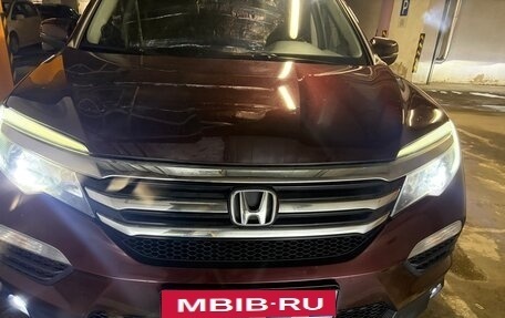 Honda Pilot III рестайлинг, 2016 год, 2 950 000 рублей, 19 фотография