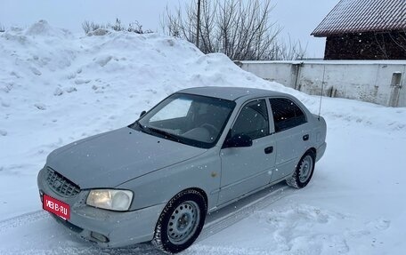 Hyundai Accent II, 2004 год, 115 000 рублей, 1 фотография