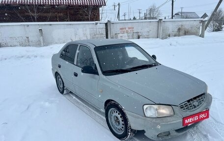 Hyundai Accent II, 2004 год, 115 000 рублей, 3 фотография