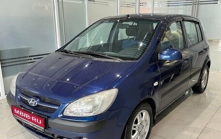 Hyundai Getz I рестайлинг, 2007 год, 485 000 рублей, 1 фотография