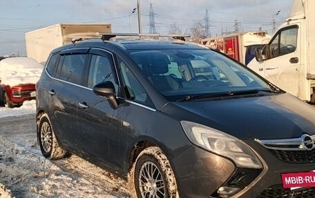 Opel Zafira C рестайлинг, 2013 год, 1 100 000 рублей, 3 фотография