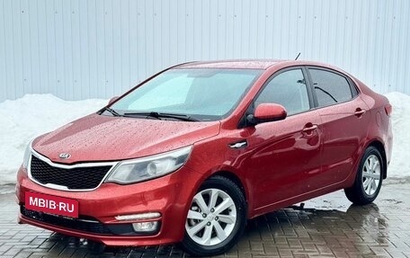 KIA Rio III рестайлинг, 2016 год, 1 145 000 рублей, 1 фотография