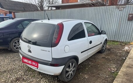 Opel Corsa C рестайлинг, 2001 год, 250 000 рублей, 3 фотография