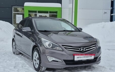 Hyundai Solaris II рестайлинг, 2014 год, 890 000 рублей, 3 фотография