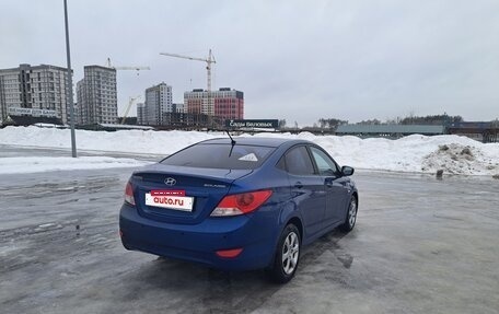 Hyundai Solaris II рестайлинг, 2011 год, 695 000 рублей, 3 фотография