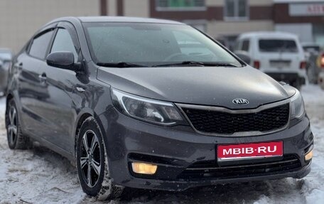 KIA Rio III рестайлинг, 2015 год, 1 100 000 рублей, 1 фотография