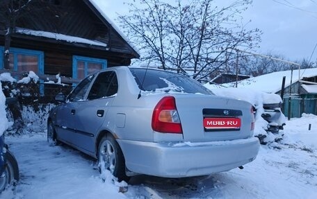 Hyundai Accent II, 2004 год, 160 000 рублей, 1 фотография