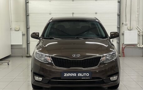 KIA Rio III рестайлинг, 2015 год, 1 059 000 рублей, 2 фотография