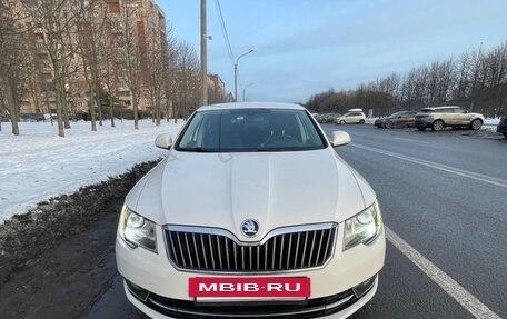Skoda Superb III рестайлинг, 2014 год, 1 314 000 рублей, 28 фотография