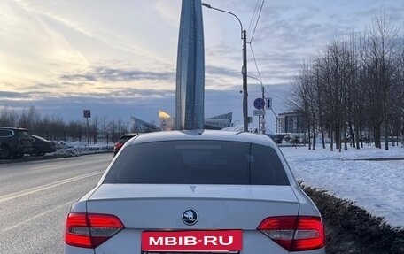 Skoda Superb III рестайлинг, 2014 год, 1 314 000 рублей, 34 фотография