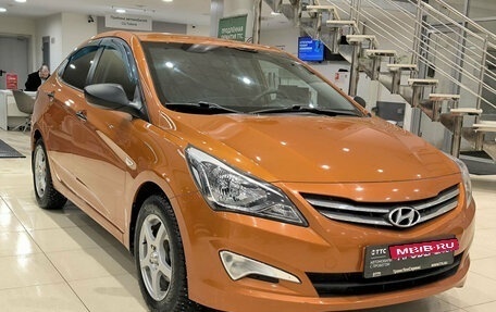 Hyundai Solaris II рестайлинг, 2014 год, 950 000 рублей, 3 фотография